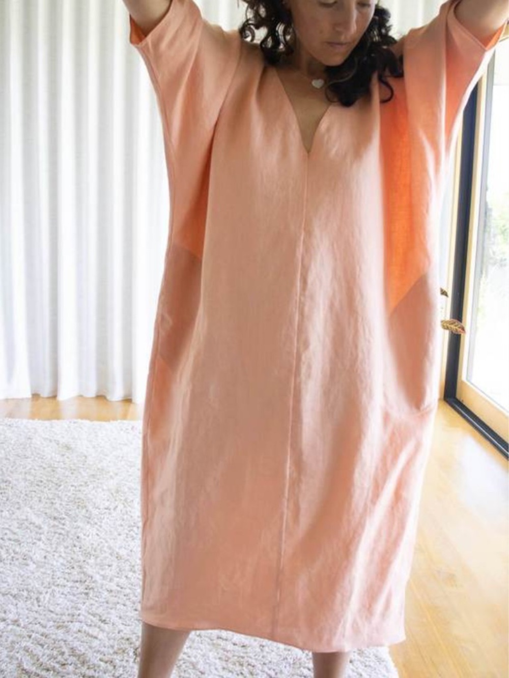 NWT RACHEL CRAVEN Linen Dress